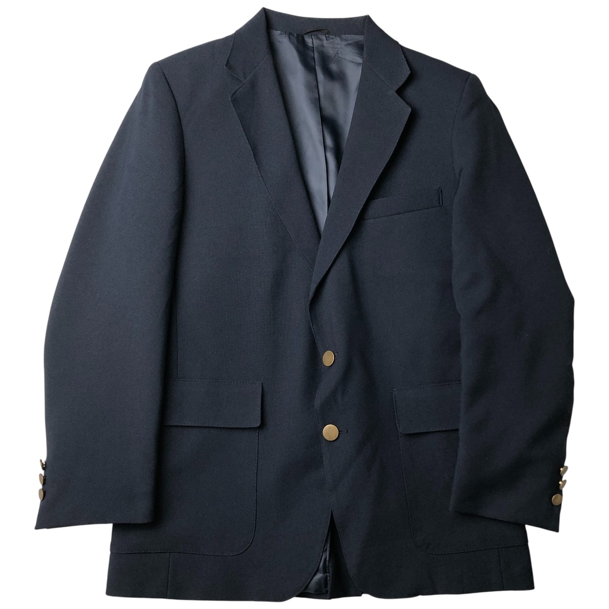 古着 70~80年代 リーバイス Levi's ACTION SUIT STA-PREST スタプレ 紺ブレザー テーラードジャケット メンズM相当 ヴィンテージ/eaa458407