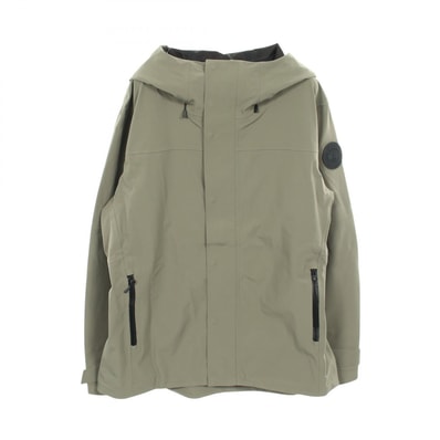 カナダグース CANADA GOOSE ルパート レイン ジャケット フード付き 衣料品 アウター ナイロン メンズ グリーン系 【中古】