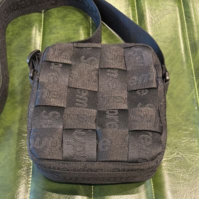 Supreme Woven Shoulder Bag "Black" (24SS)