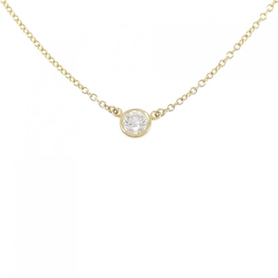 ティファニー バイザヤード ネックレス 0.18CT G VVS1 3EXT
