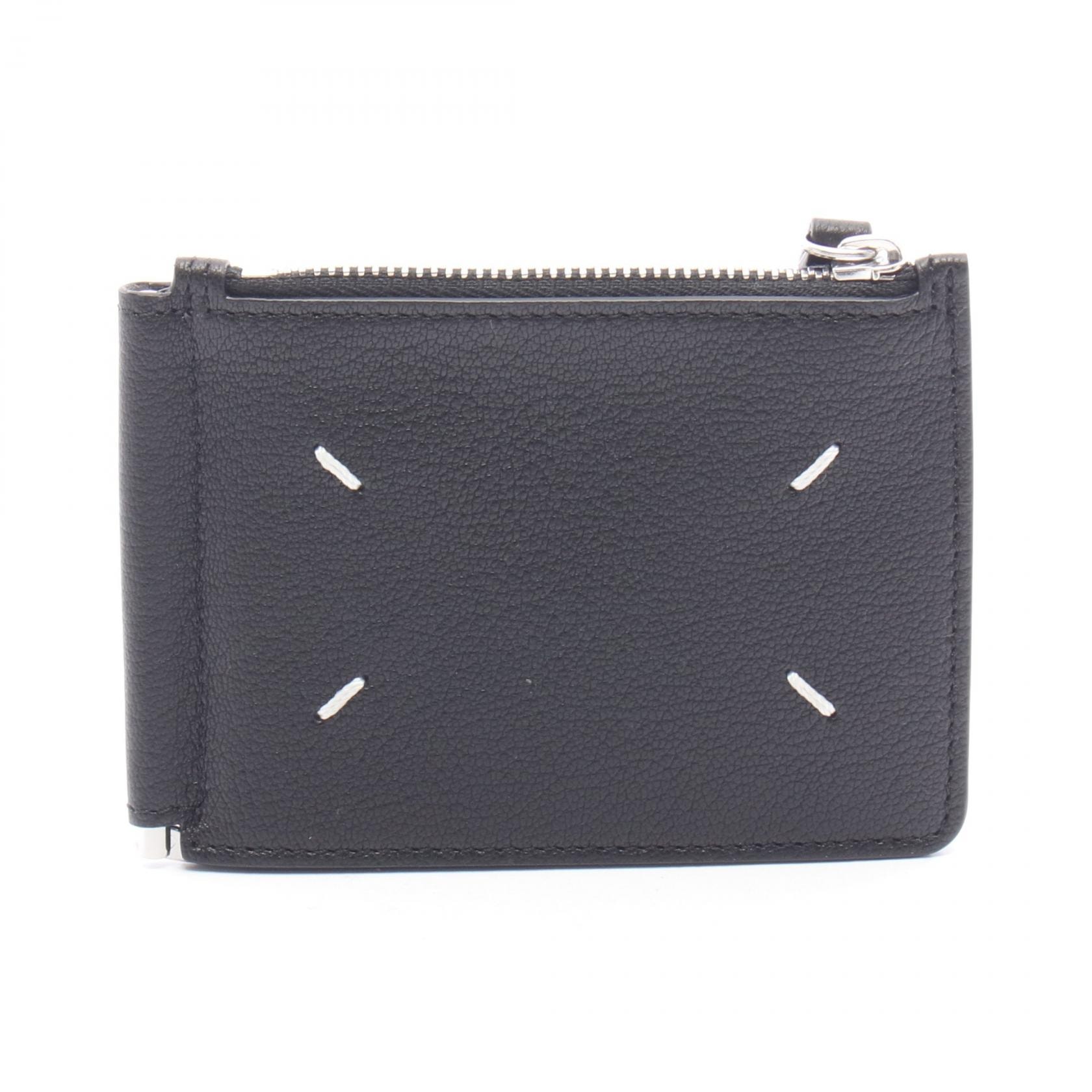 メゾン マルジェラ Maison Margiela 二つ折り財布 財布 レザー メンズ ブラック系 SA1UI0004P4806T8013 【新品】