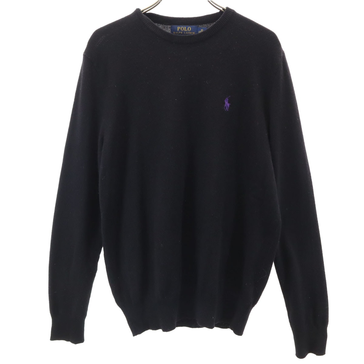 POLO RALPH LAUREN ポロラルフローレン 長袖 セーター XS ブラック系 ニット