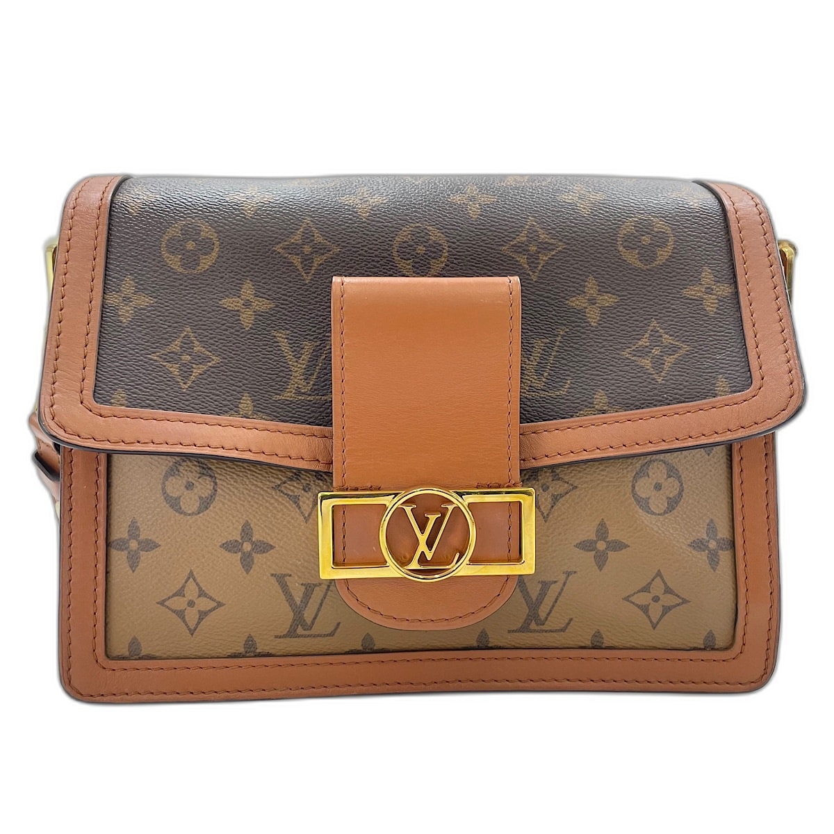 ヴィトン LV ドーフィーヌ MM ショルダーバッグ【中古】