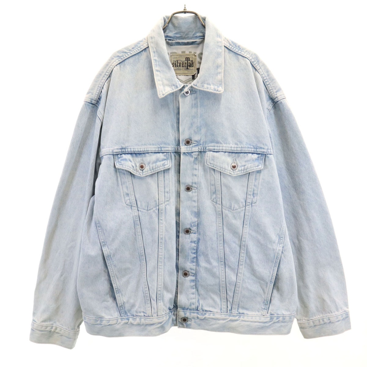 Levi's リーバイス シルバータブ デニムジャケット XL アイスブルー ジージャン トラッカー