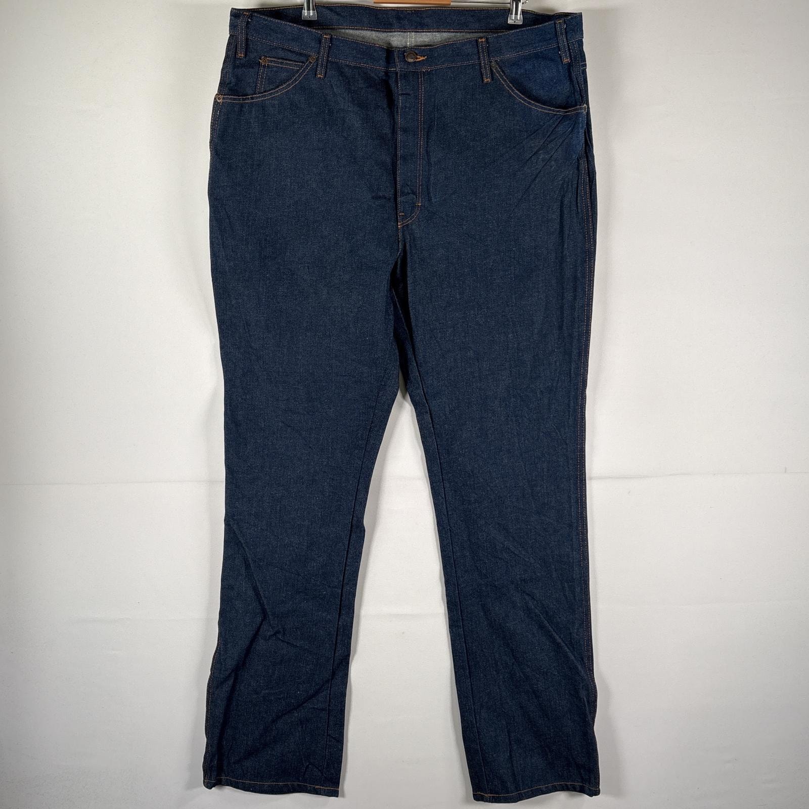 古着 ディッキーズ Dickies デニムパンツ デッドストック 大きいサイズ ワーク ブルーデニム ジーパン ジーンズ w42 L34 インディゴブルー メンズ