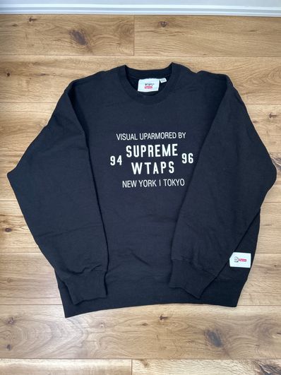 Supreme / WTAPS Crewneck "Black" 21274SPD-CSM03S