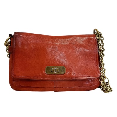 コーチ COACH ショルダーバッグ マディソン ターンロック開閉 チェーン ハンド 2way 17825 レッド