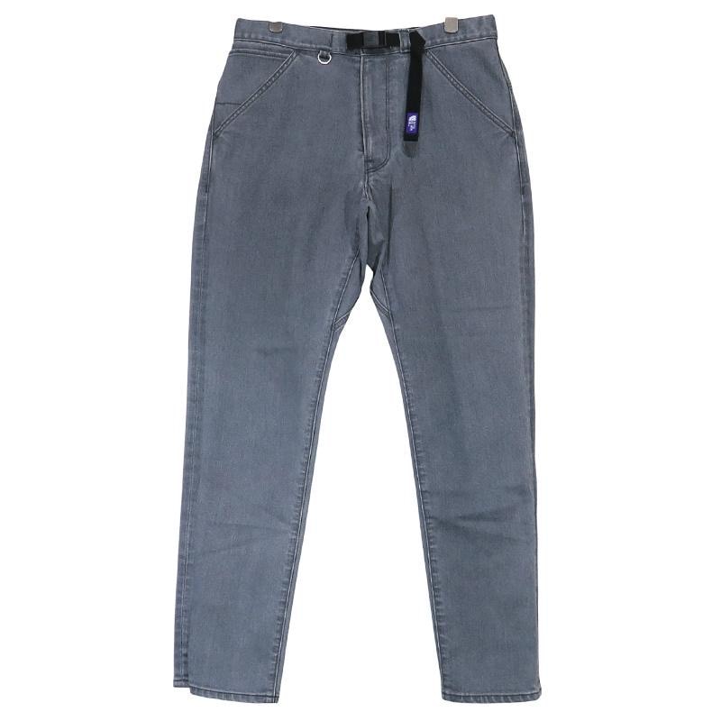 THE NORTH FACE PURPLE LABEL ザ ノース フェイス パープル レーベル WEBBING BELT DENIM PANTS NT5903N ウェビング ベルト デニム パンツ ブラック サイズ30インチ