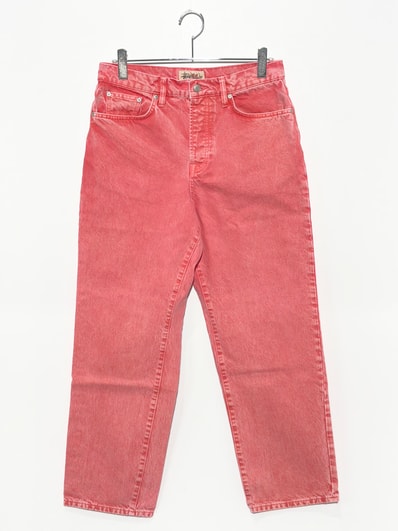 Stussy Double Dye Big 'OL Jeans "Faded Red"