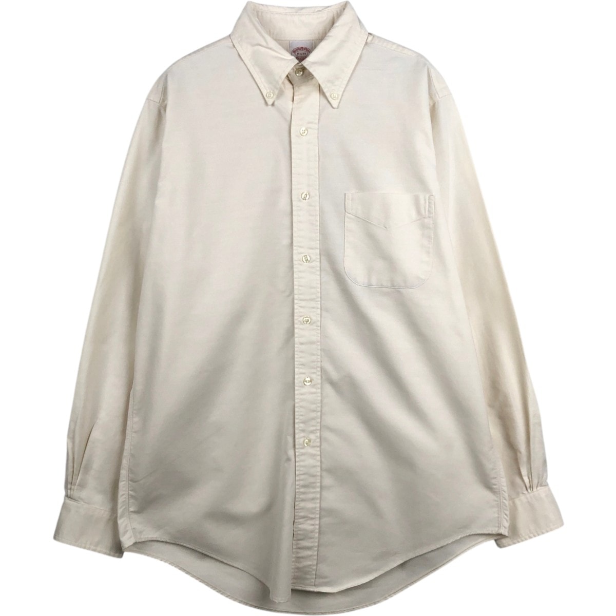 古着 ブルックスブラザーズ Brooks Brothers Est.1818 長袖 ボタンダウンシャツ USA製 メンズM相当/eaa676878