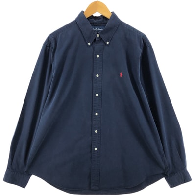 古着 ラルフローレン Ralph Lauren CLASSIC FIT 長袖 ボタンダウンシャツ メンズXL相当/eaa548972