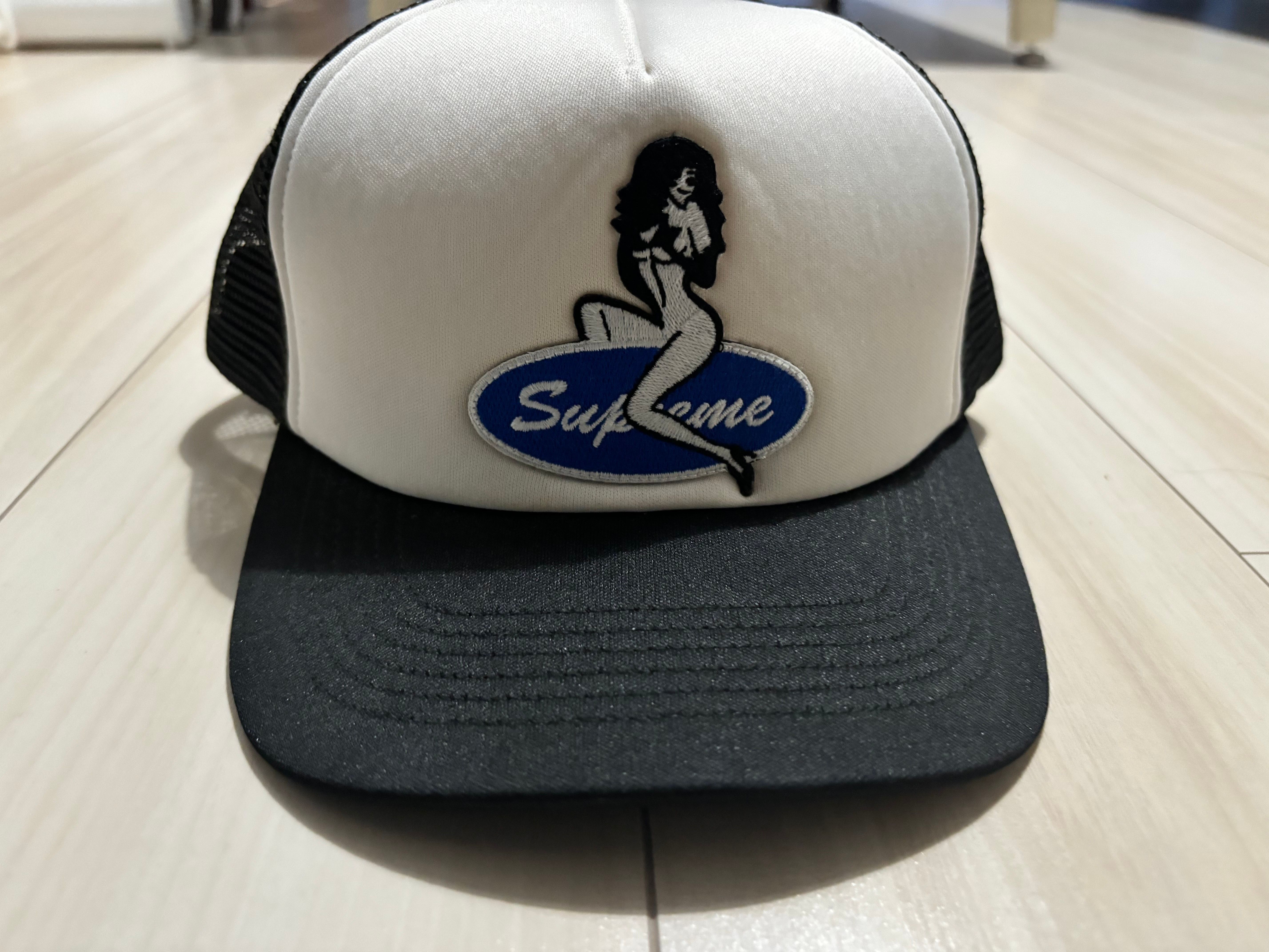 Supreme Pin Up Mesh Back 5-Panel "Navy"