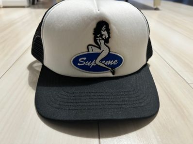 Supreme Pin Up Mesh Back 5-Panel "Navy"