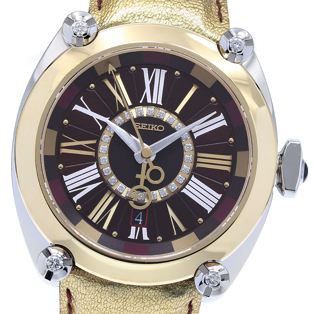 ☆美品 セイコー ガランテ SBLM006/8L36-00D0 メンズ 【中古】