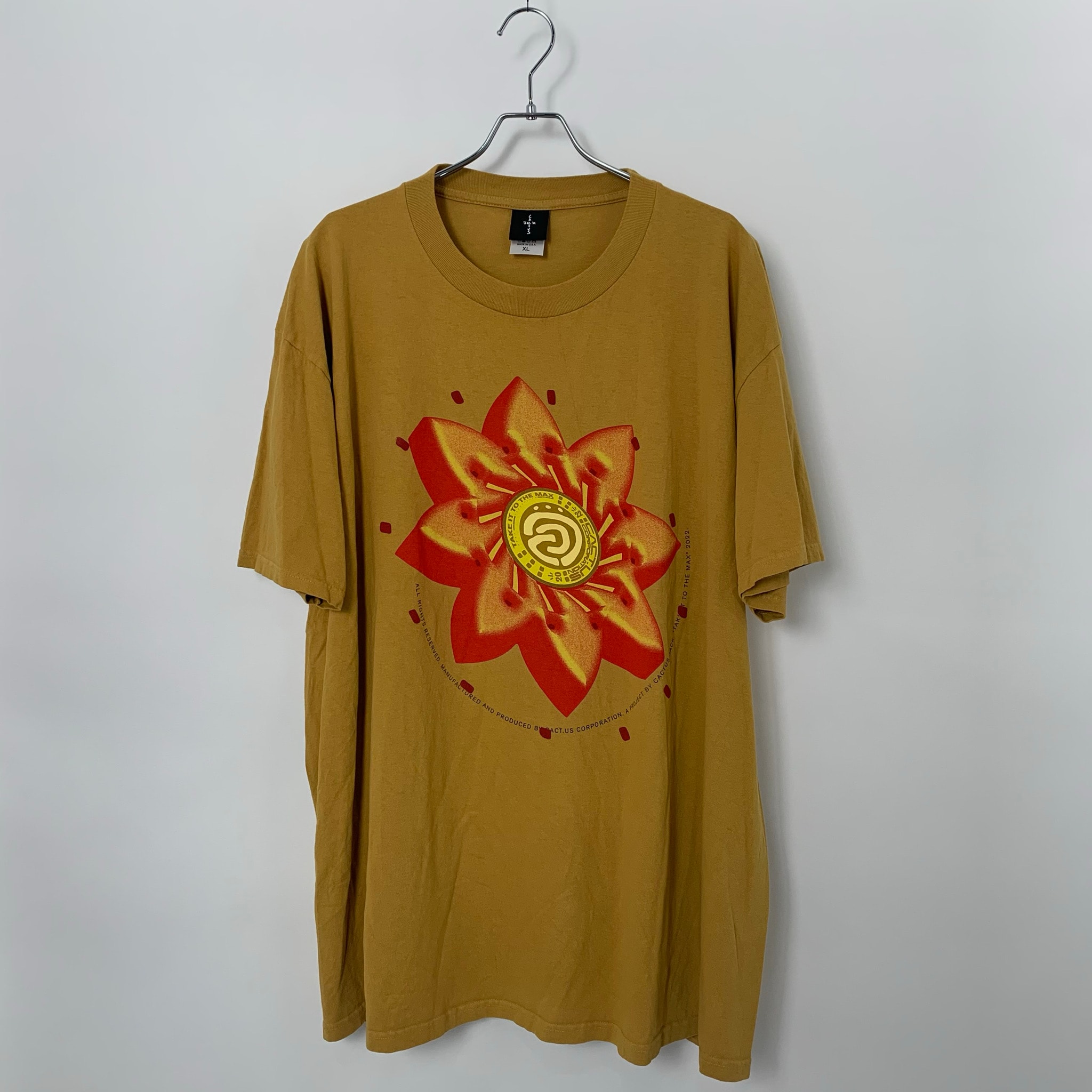 Travis Scott Cactus Jack FLOWER TEE "Olive"