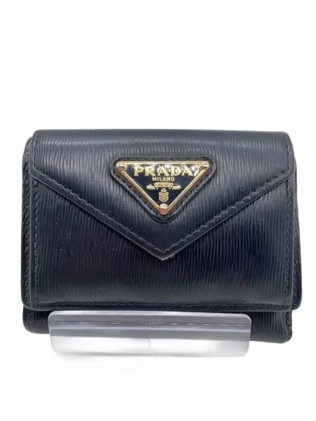 PRADA Vittello Move Mini Wallet "Black"