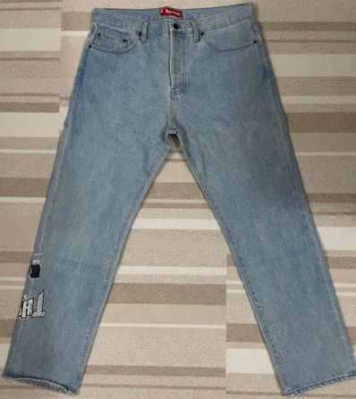 Supreme / Thrasher® Regular Jean "Washed Blue"