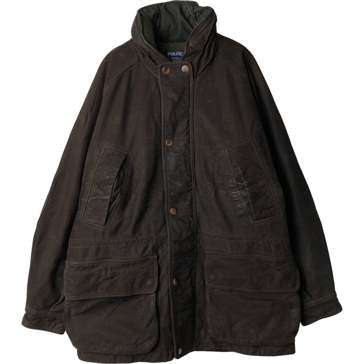 古着 90年代 ノーティカ NAUTICA レザージャケット メンズXL相当 ヴィンテージ/eaa610306