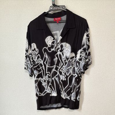 Supreme Dancing Rayon S/S Shirt "Black"
