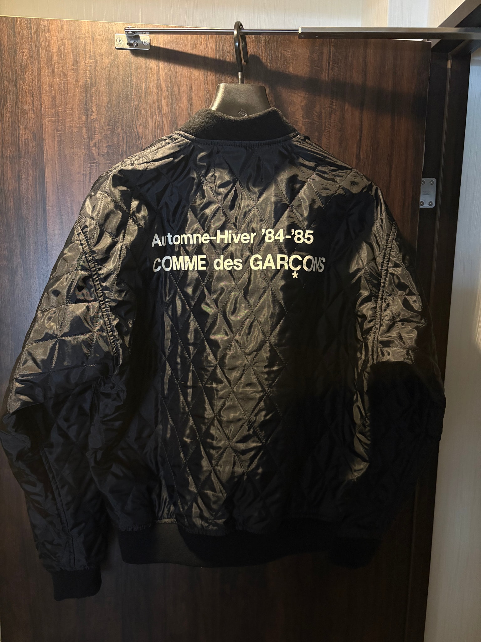 COMME des GARCONS CDG 84-85 Staff Blouson / Quilted "Black"