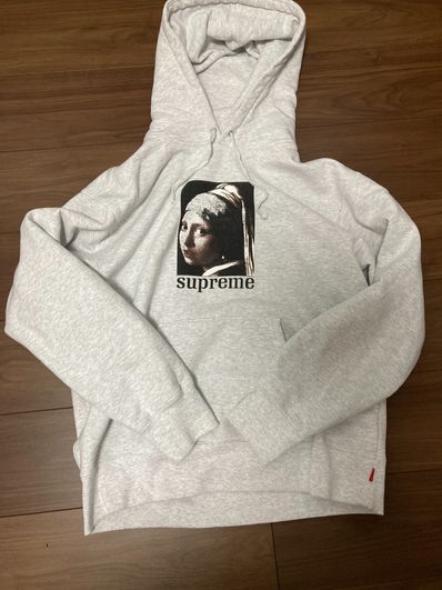 Supreme Pearl Hooded Sweatshirt "Grey"
