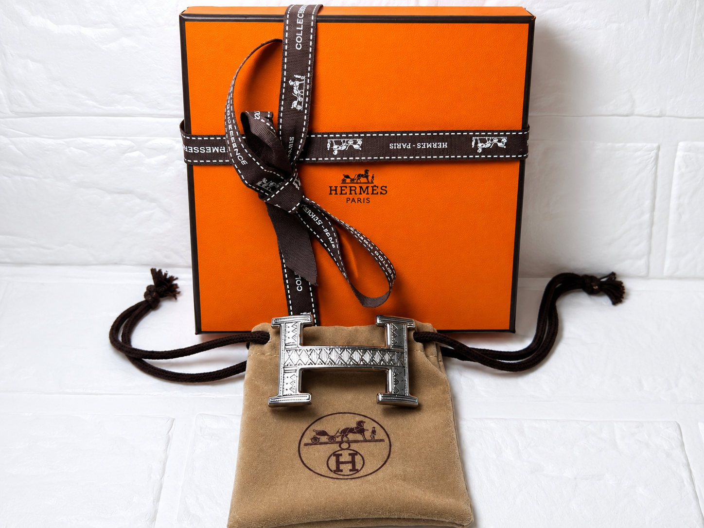 HERMES トゥアレグ Hバックル ベルト