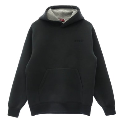 GUCCI グッチ パーカー 824343 XJG70 ジャージー フーディー スウェットシャツ プルオーバー パーカー ブラック系 M【中古】