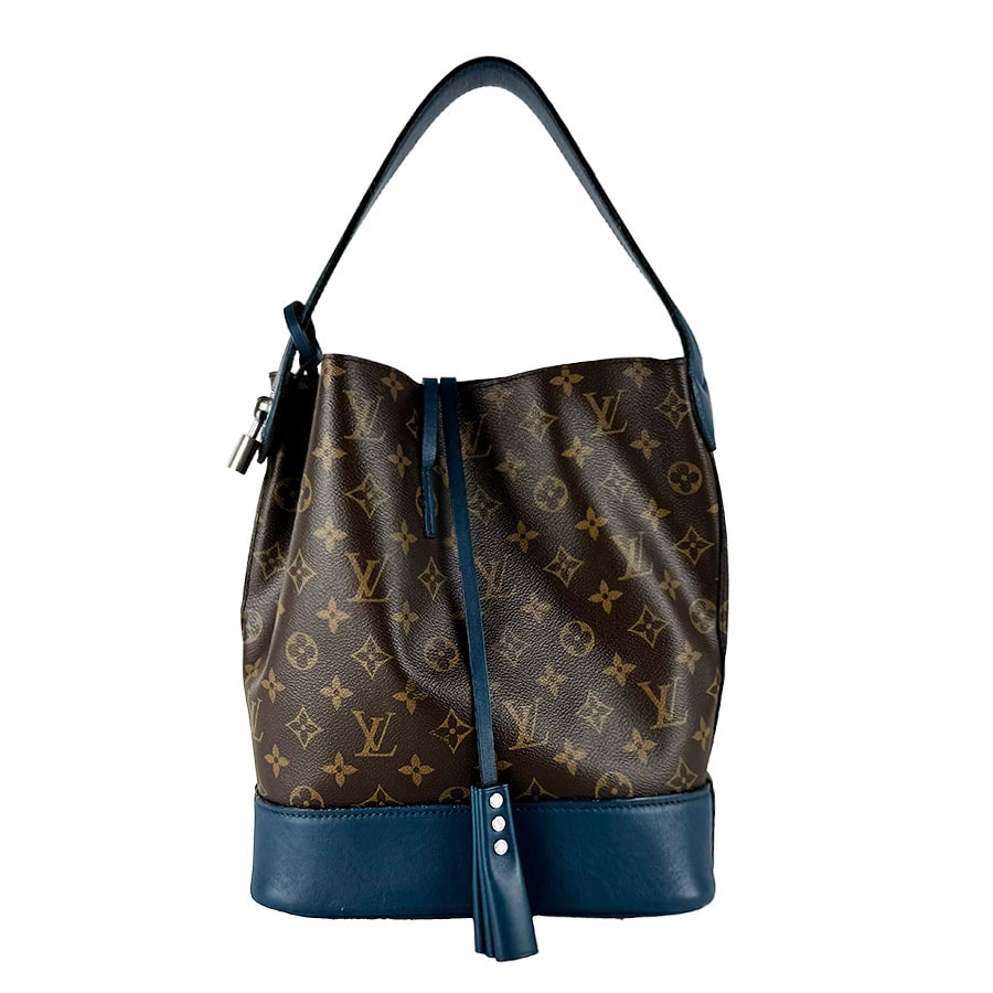 ルイ ヴィトン LOUIS VUITTON ハンドバッグ モノグラム イドールNN14GM モノグラムキャンバス ブラウン/グリーン レディース【中古】 z10799