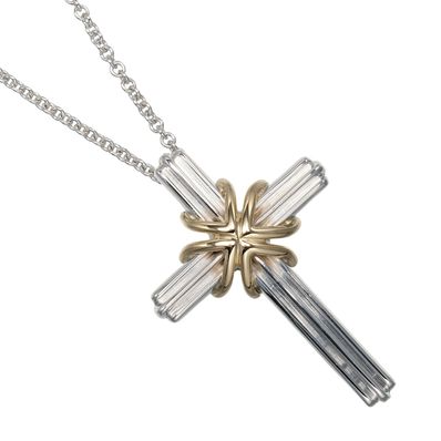 ティファニー シグネチャー クロス レディースネックレス