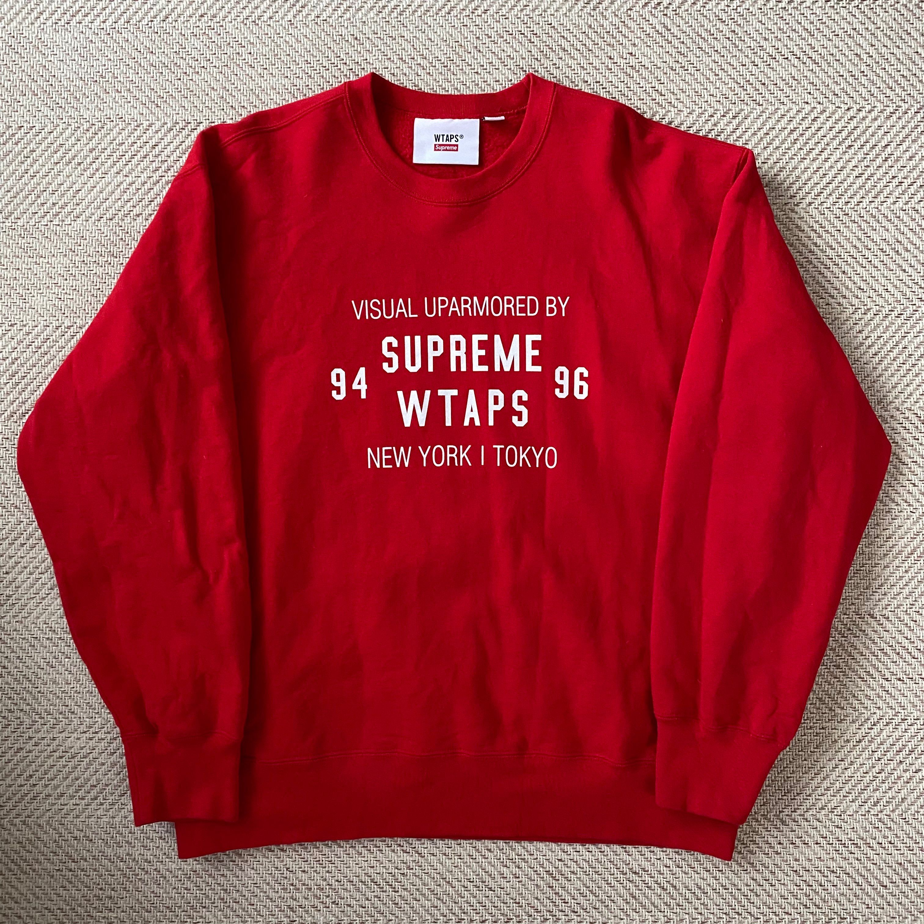 Supreme / WTAPS Crewneck "Red"
