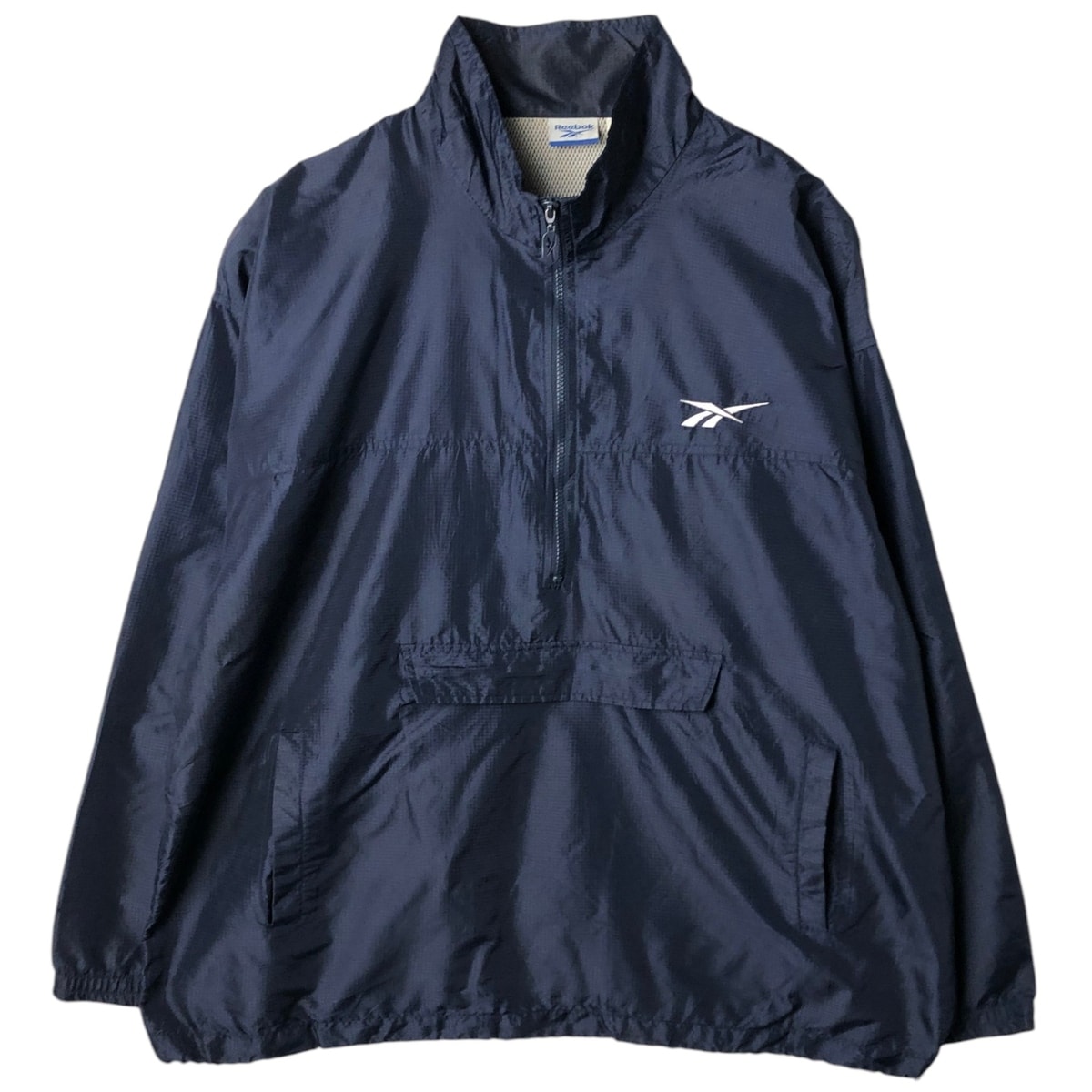 古着 00年代~ リーボック Reebok ハーフジップ ナイロンプルオーバー メンズXL相当/eaa632382