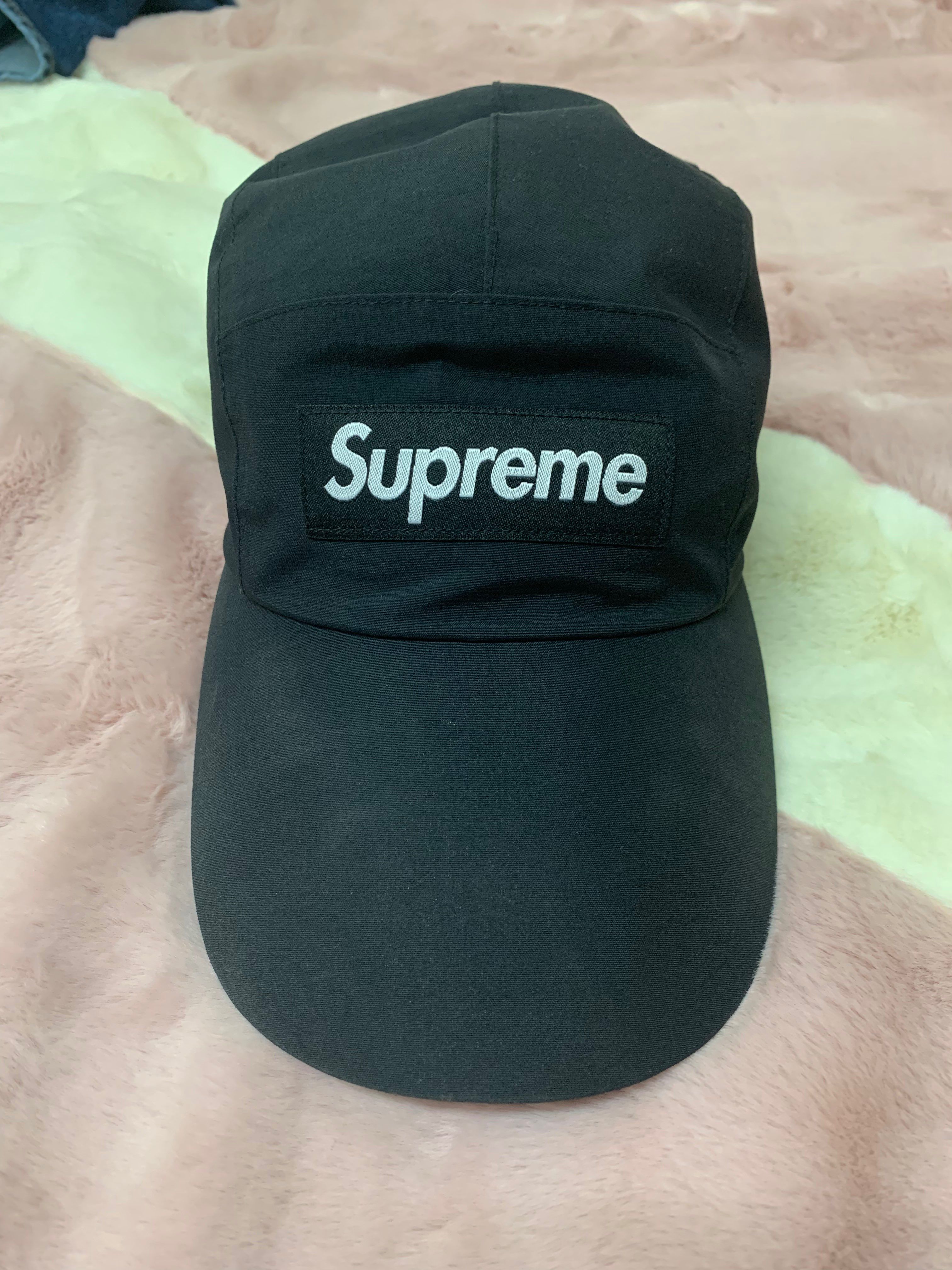 Supreme GORE-TEX Long Bill Camp Cap "Black"