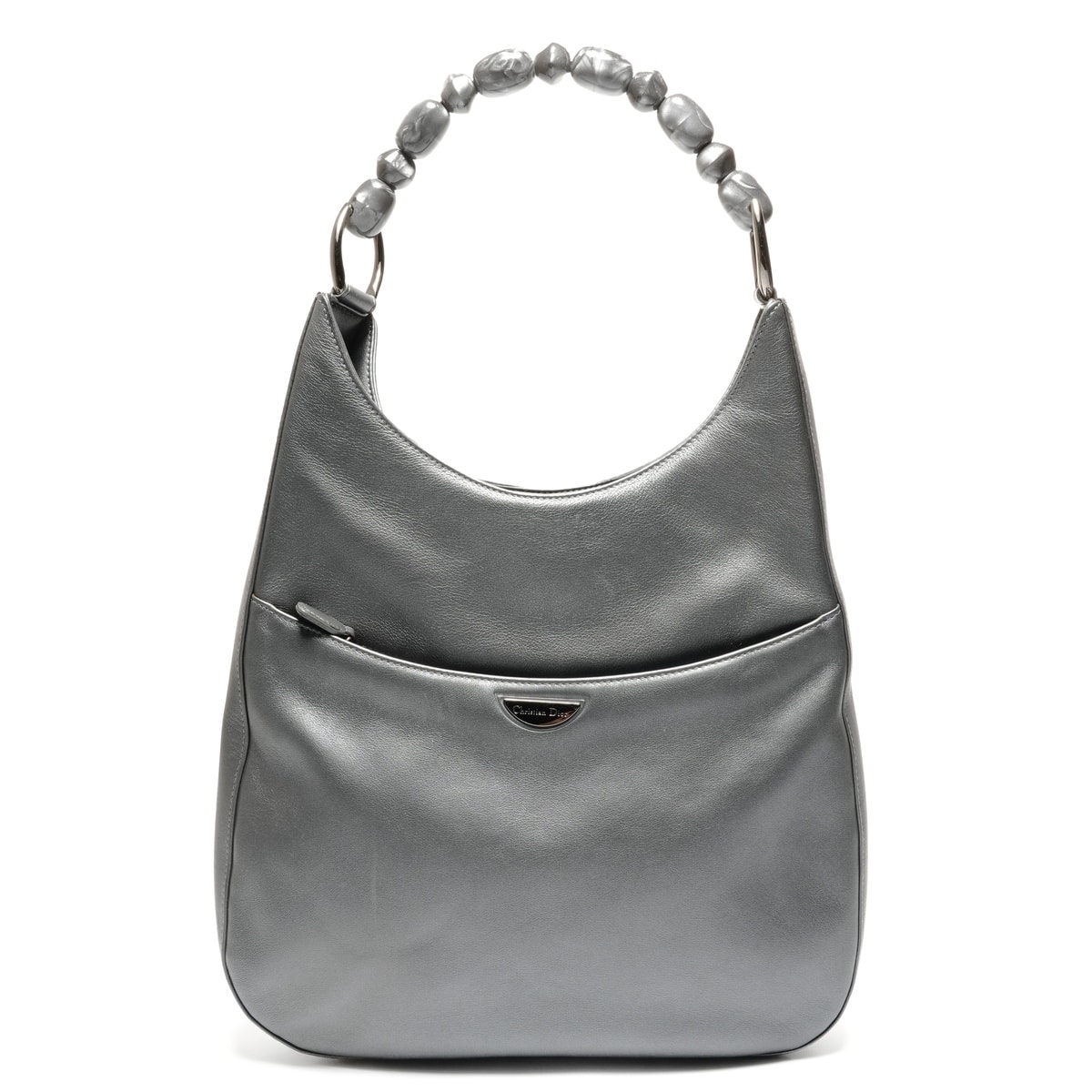 ディオール Dior マリスパール レザー ショルダーバッグ【中古】