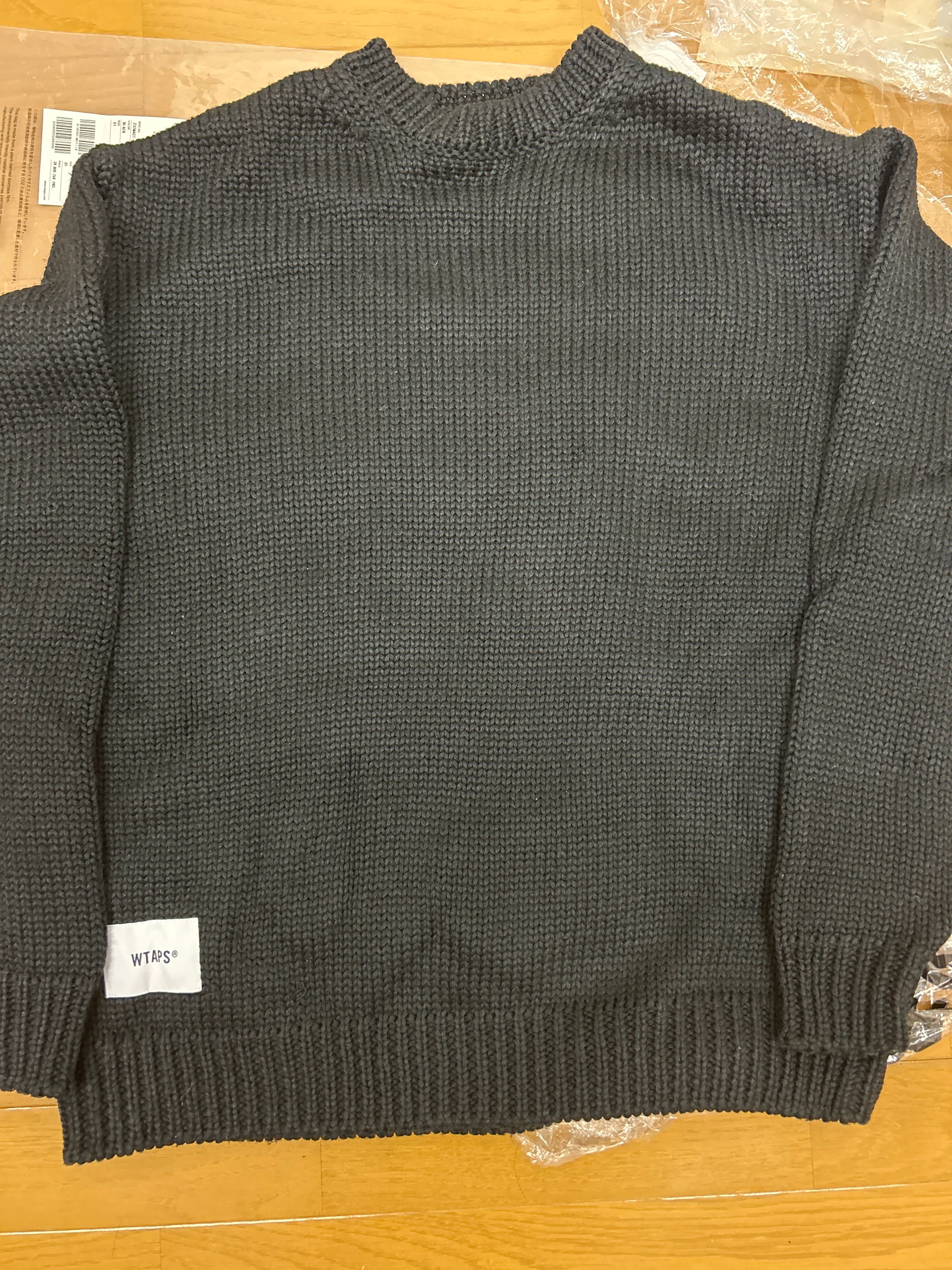 Wtaps ARMT / Sweater / Poly. X3.0 "Black"
