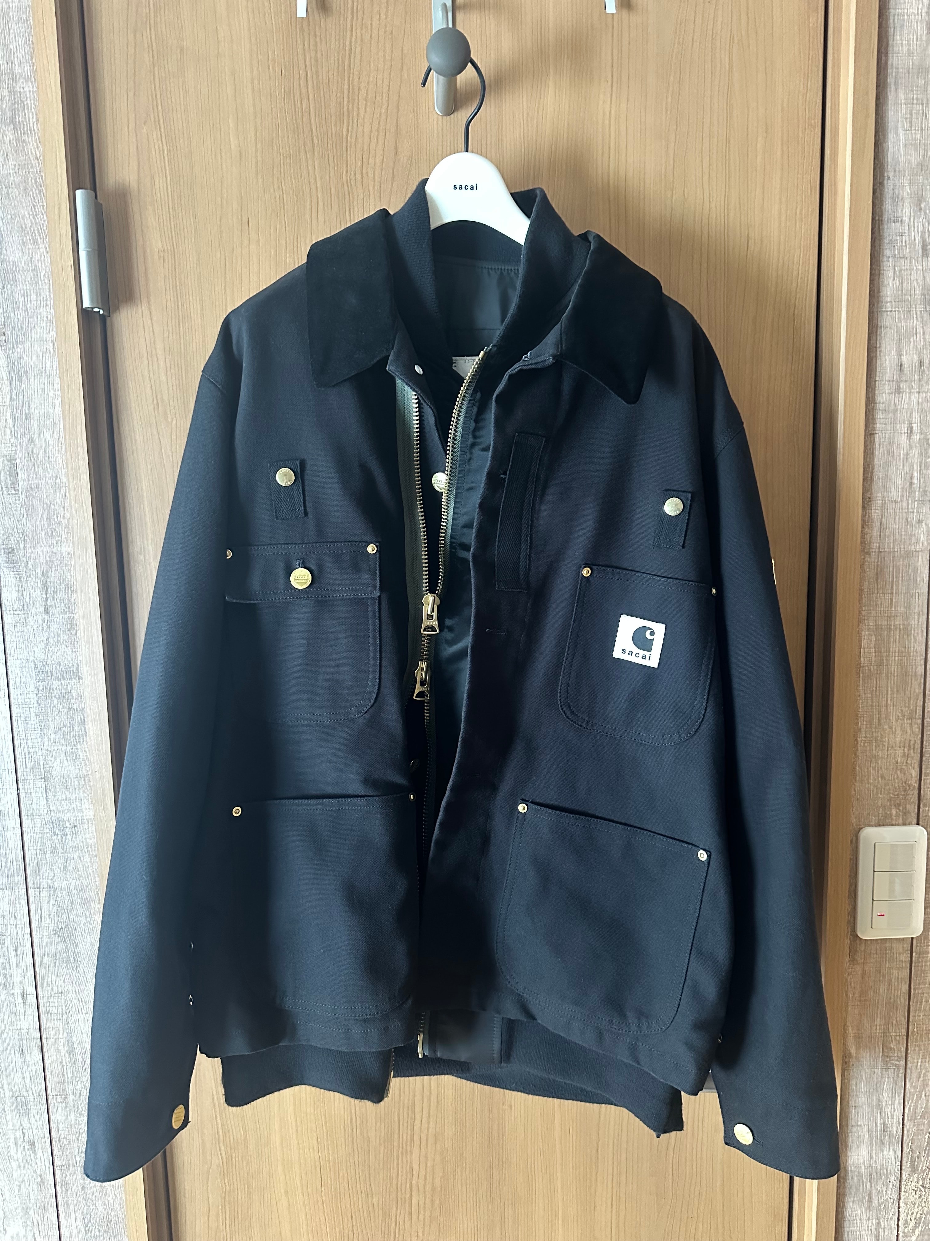 sacai Studded Leather Jacket 