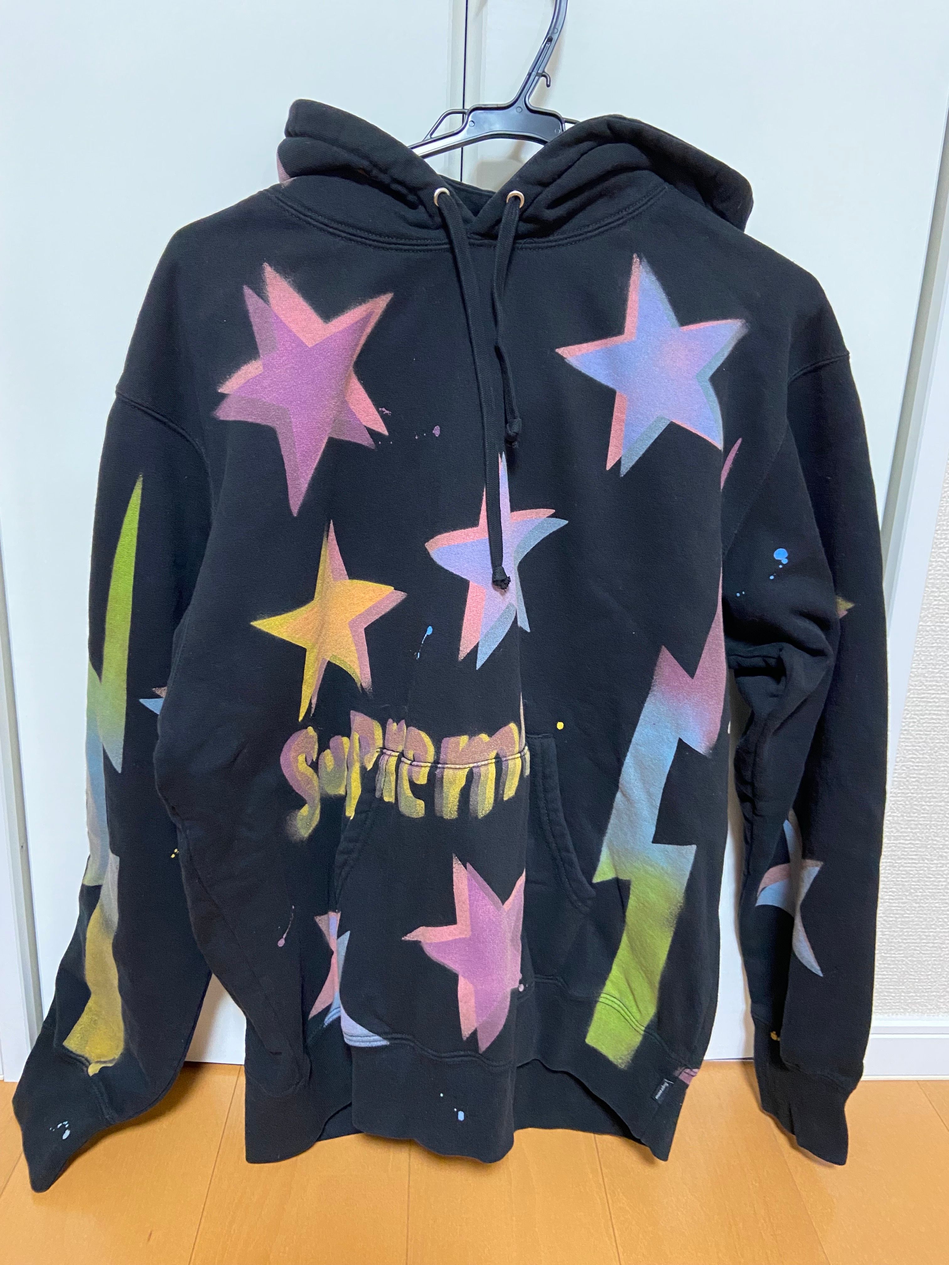 Supreme Gonz Stars Hooded Sweatshirt "Black"