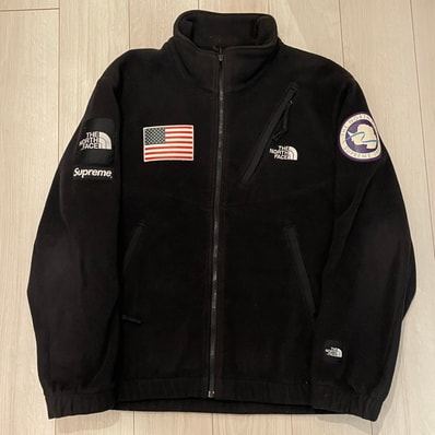 Supreme x The North Face Polartec Fleece Jacket "Black"