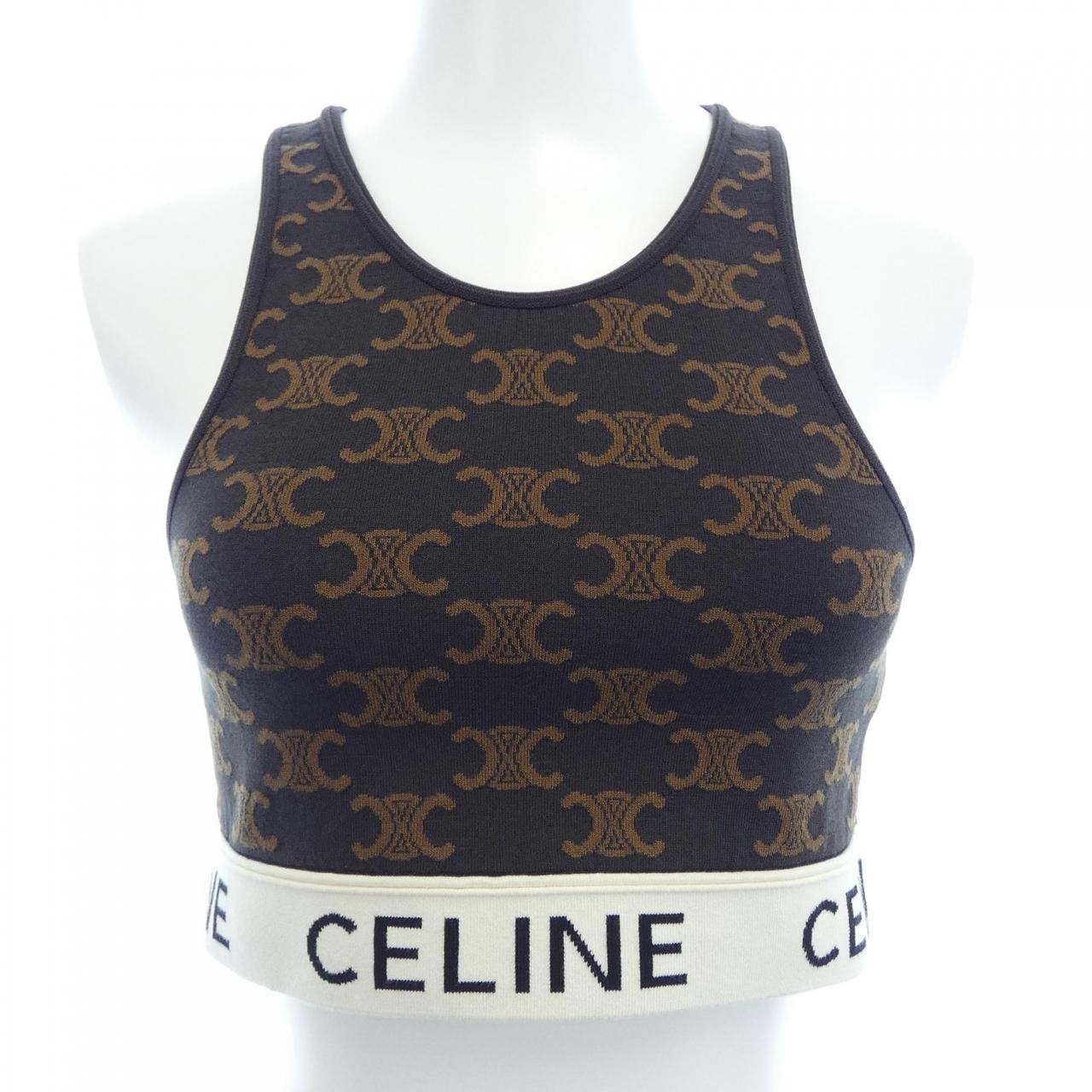 B (目立った傷や汚れなし)】セリーヌ CELINE アスリート ブラ