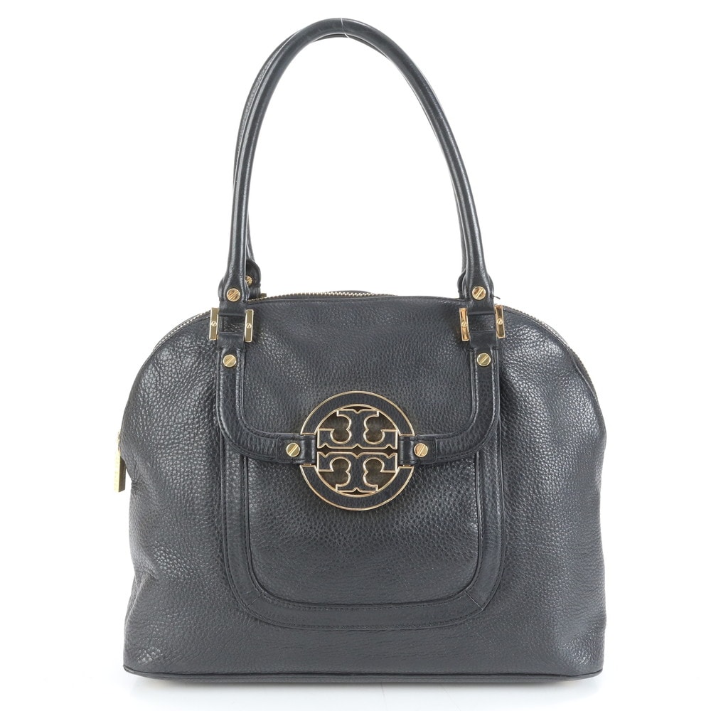 ■美品 トリーバーチ アマンダ ドームトート バッグ レザー