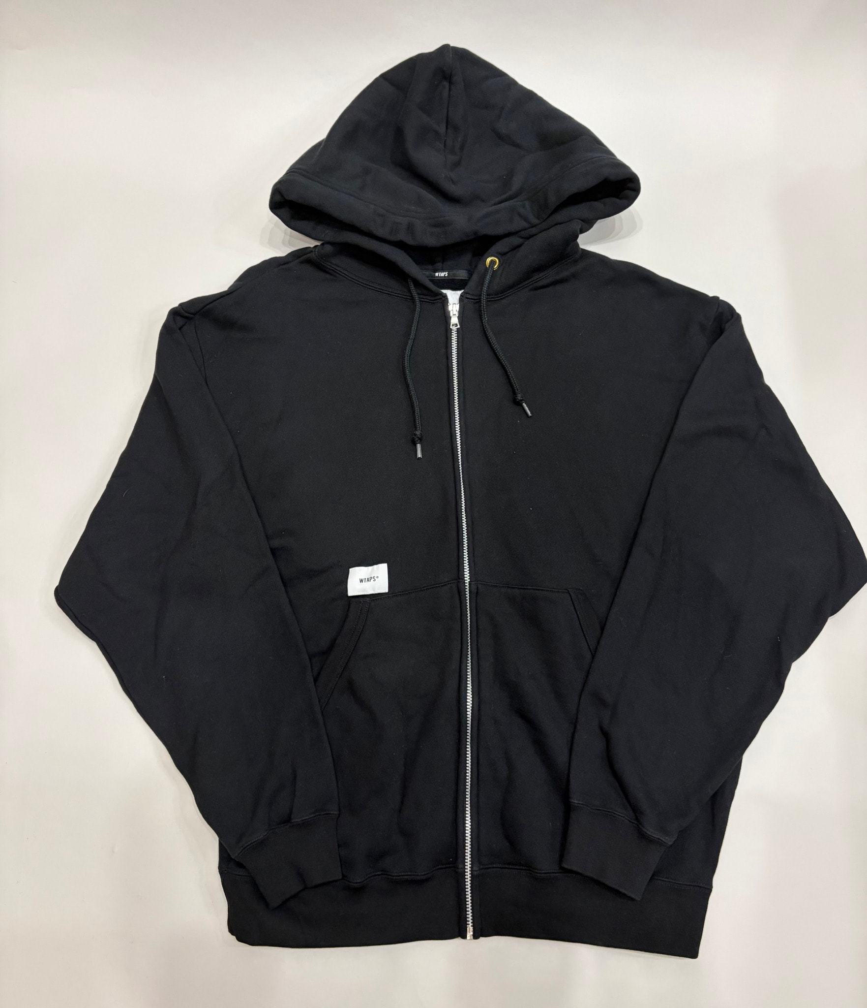 WTAPS Throwdy / Zip Hoody / Cotton "Black"