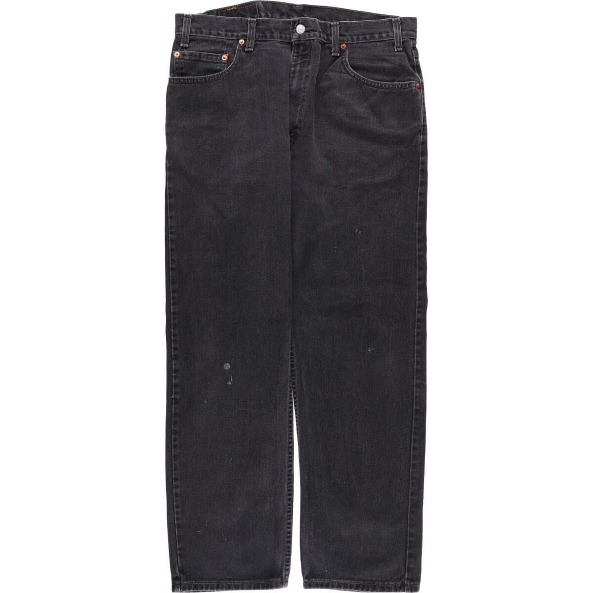 古着 00年代 リーバイス Levi's 505 REGULAR FIT STRAIGHT LEG ブラックデニム テーパードデニムパンツ カナダ製 メンズw36相当/eaa605033
