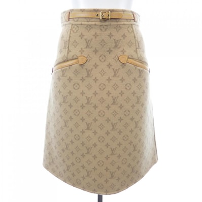 ルイヴィトン LOUIS VUITTON プレッピーダブルフェイスAラインスカート FNSK32QS3 スカート