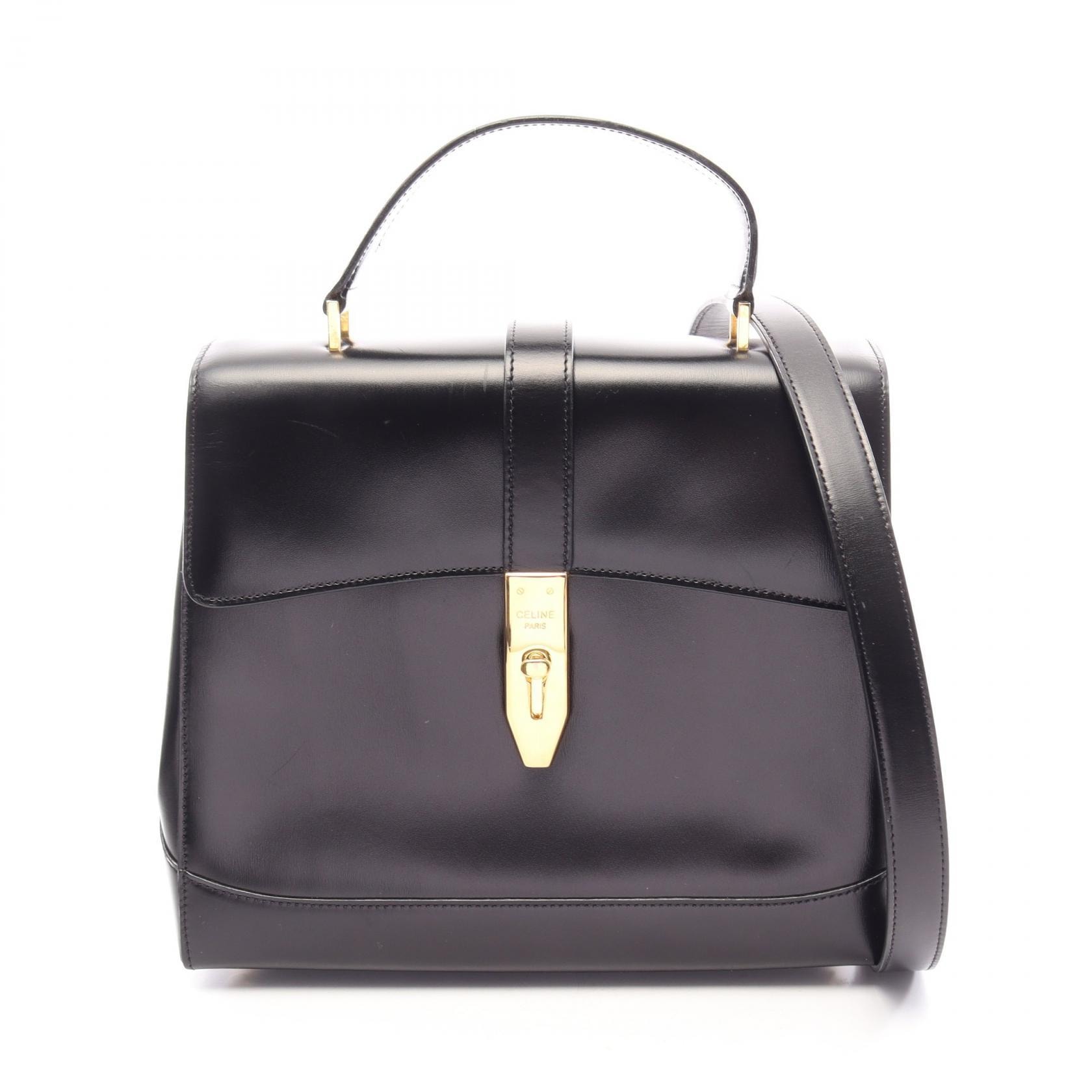 B (目立った傷や汚れなし)】セリーヌ CELINE ターンロック 2WAY