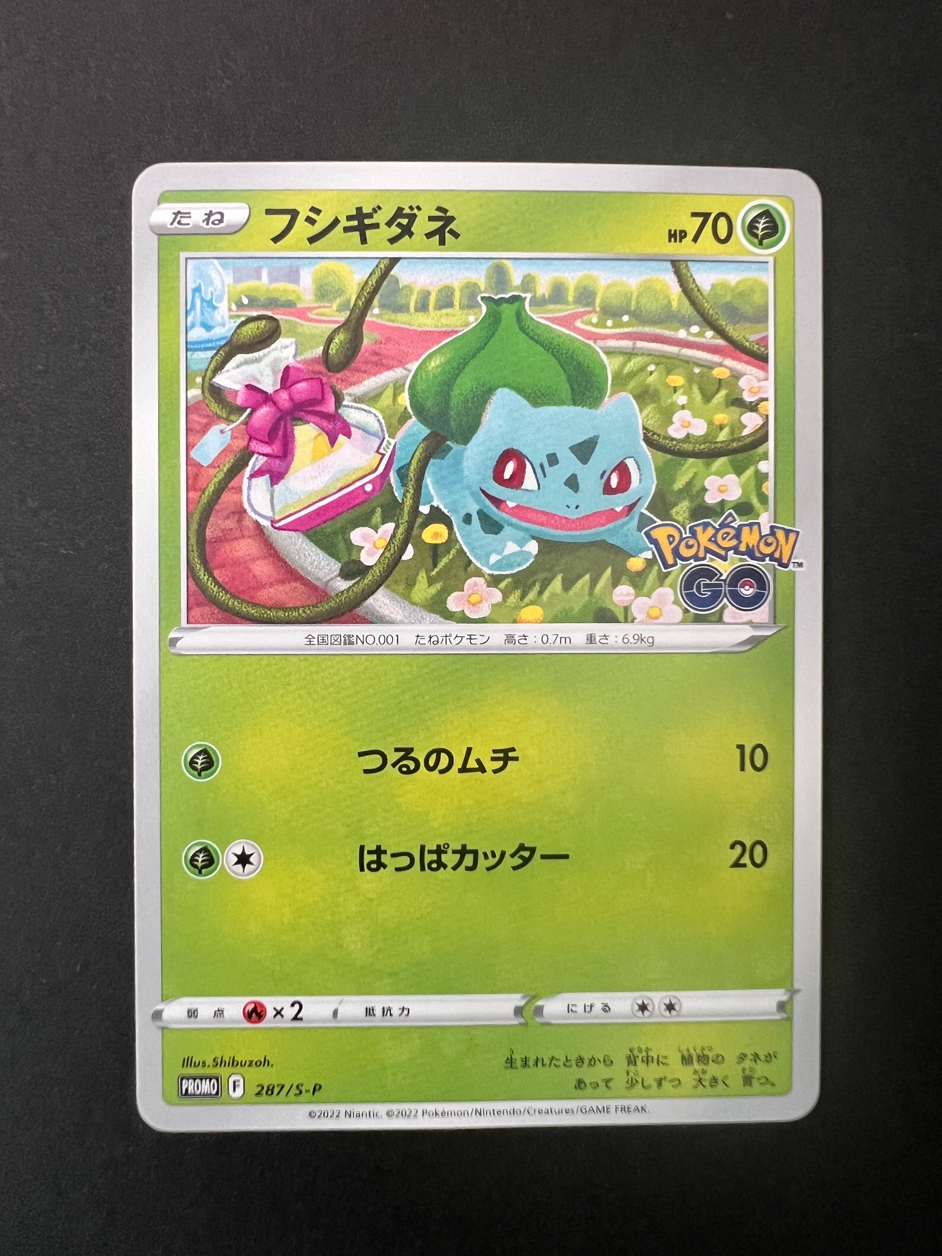 フシギダネ P [S-P 287](プロモーションカード「ポケモン GO ギフト