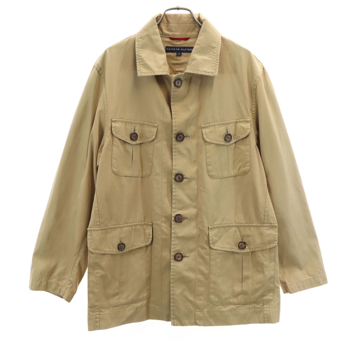 TOMMY HILFIGER トミーヒルフィガー サファリジャケット M ベージュ