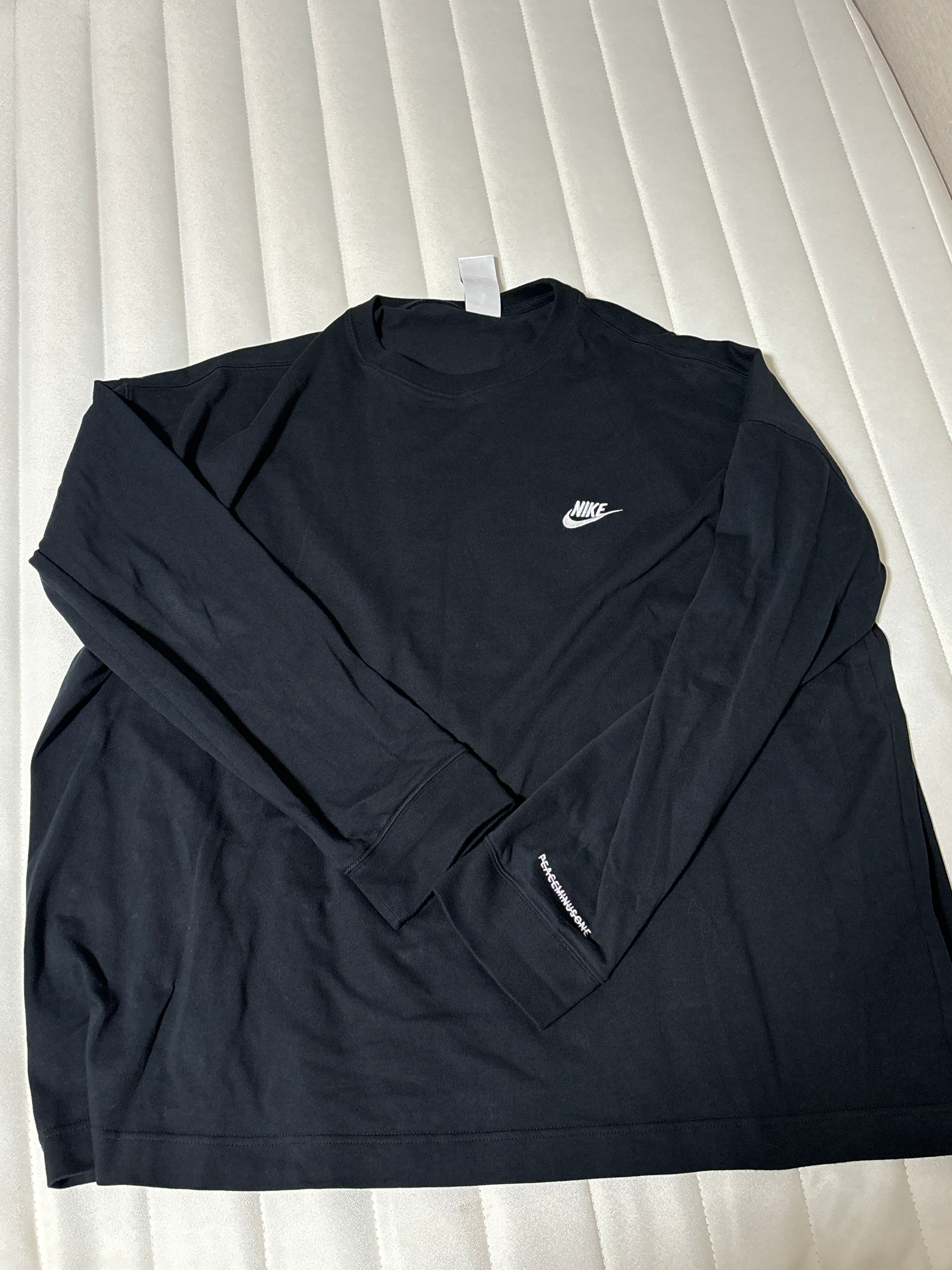 PEACEMINUSONE PMO x NIKE LS Tee "Black" / G-DRAGON
