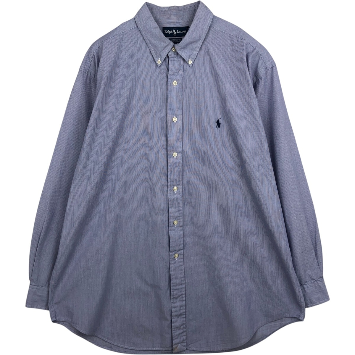 古着 ラルフローレン Ralph Lauren YARMOUTH 長袖 ボタンダウンストライプシャツ メンズXXL相当/eaa631285