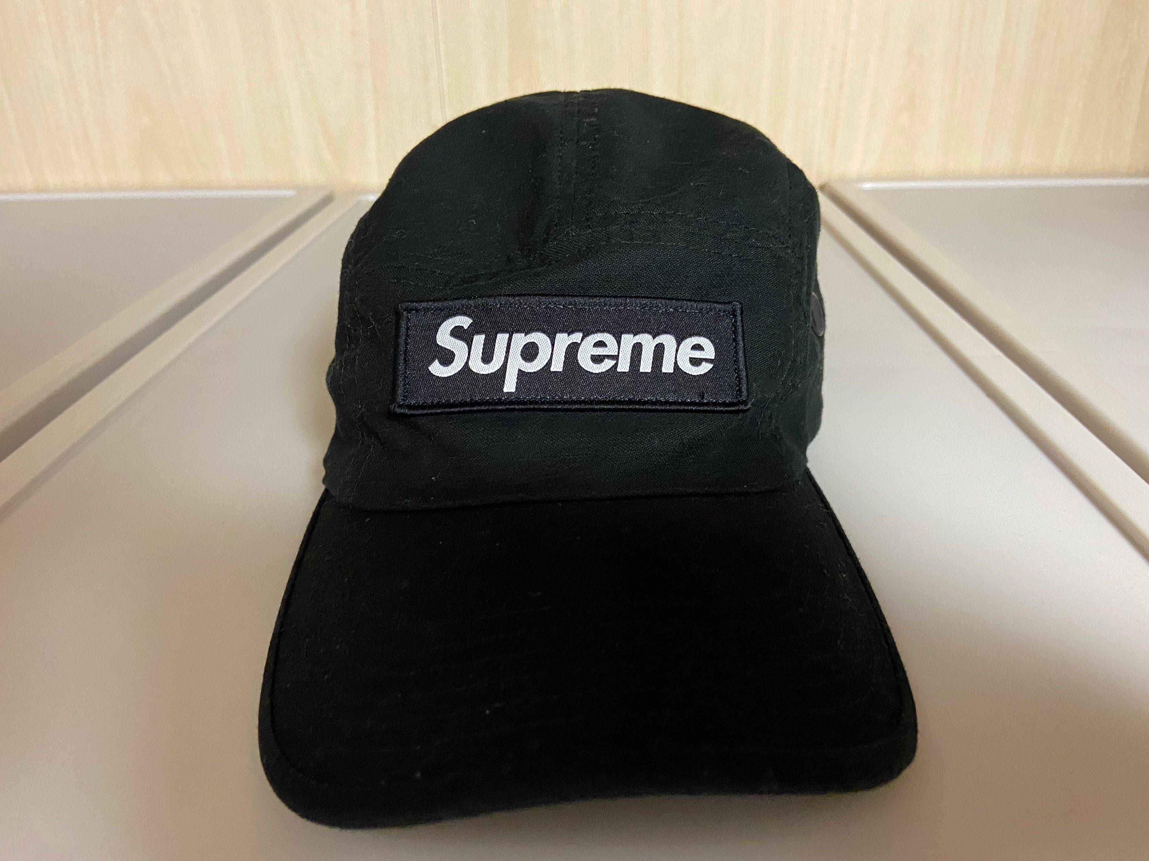Supreme Military Camp Cap "Black" (19SS)