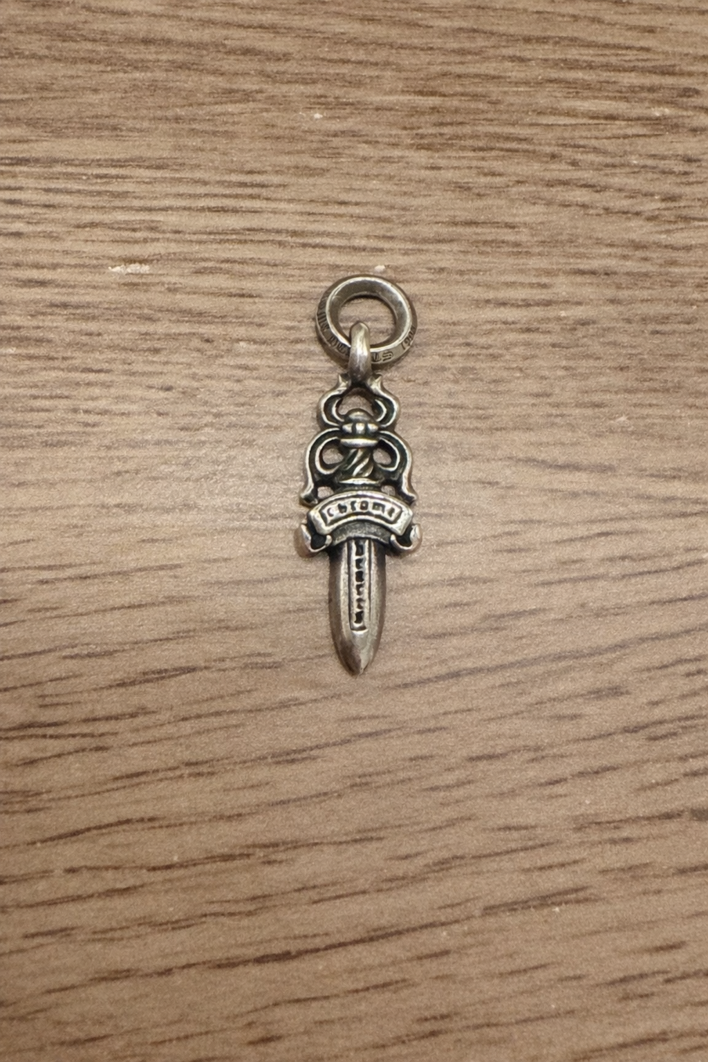 Chrome Hearts # 5 Dagger Charm "Silver"