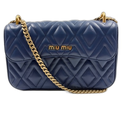 ミュウ ミュウ Miu Miu マテラッセ 2WAY ハンドバッグ【中古】